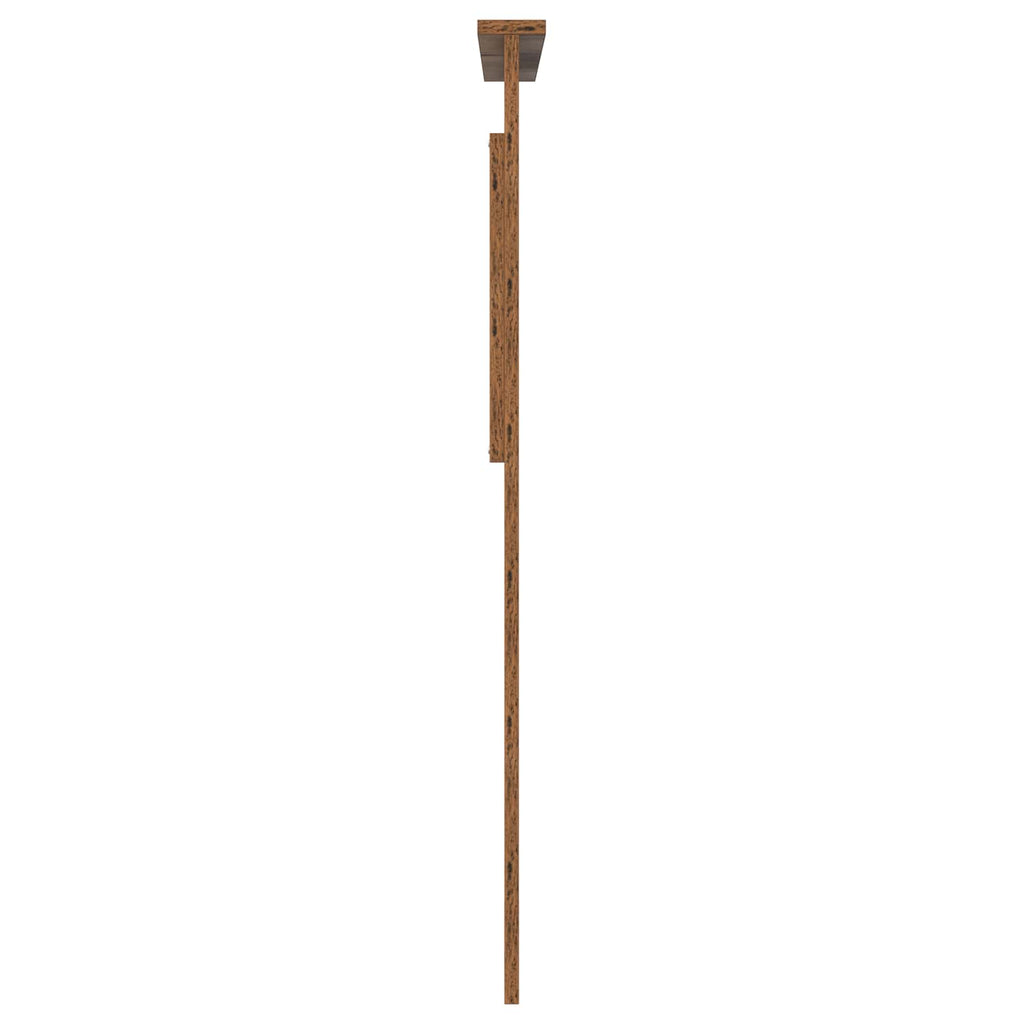 vidaXL Zagłówek Stare drewno 80 cm Materiał drewnopochodny
