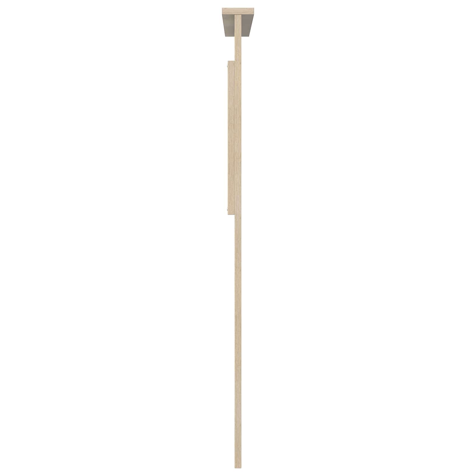 vidaXL Zagłówek Z zagłówkiem Dąb Sonoma 75 cm Materiał drewnopochodny