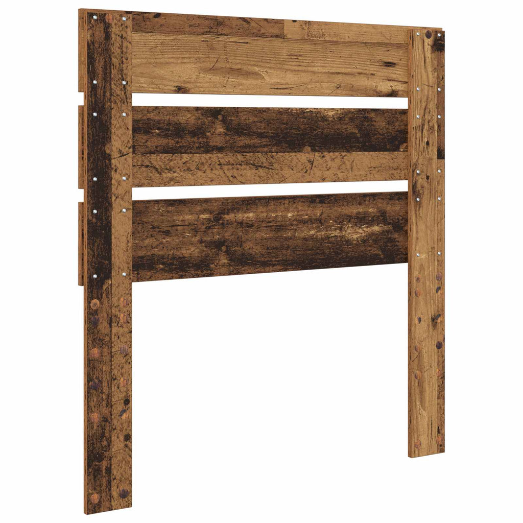 vidaXL Zagłówek Stare drewno Materiał drewnopochodny