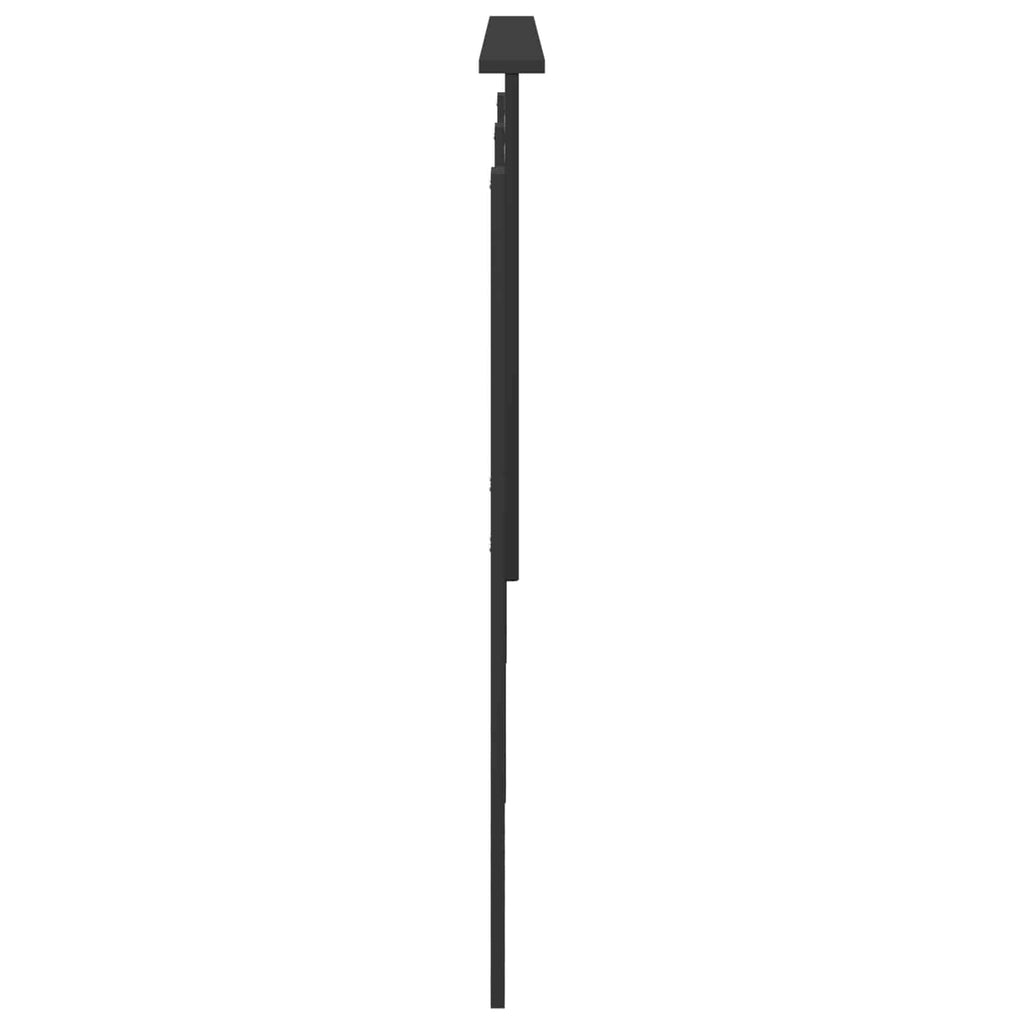vidaXL Zagłówek Czarny Dąb 100 cm Drewno inżynieryjne