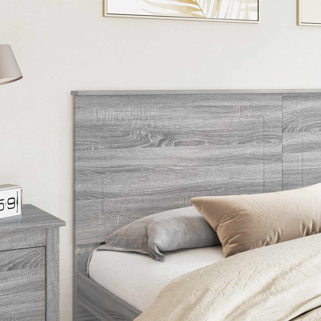 vidaXL Zagłówek Szary Sonoma 100 cm Drewno inżynieryjne