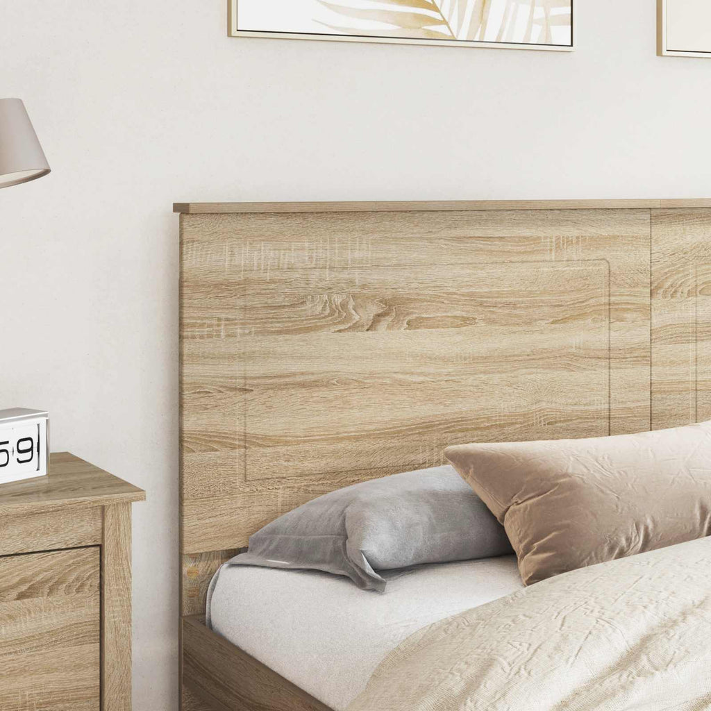 vidaXL Zagłówek Dąb Sonoma 100 cm Drewno inżynieryjne