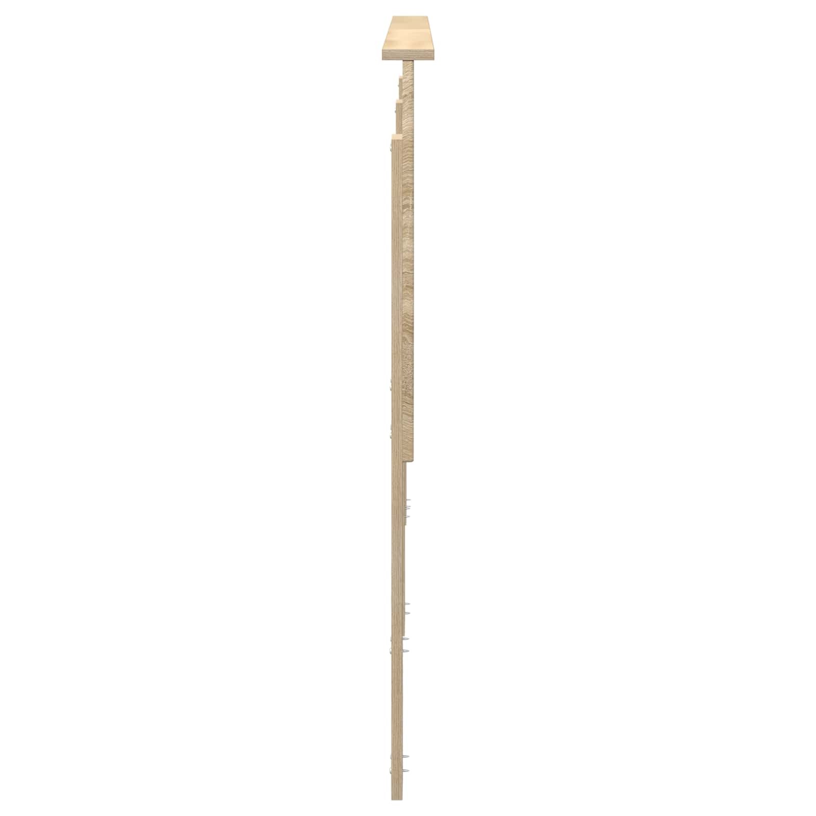 vidaXL Zagłówek Dąb Sonoma 100 cm Drewno inżynieryjne
