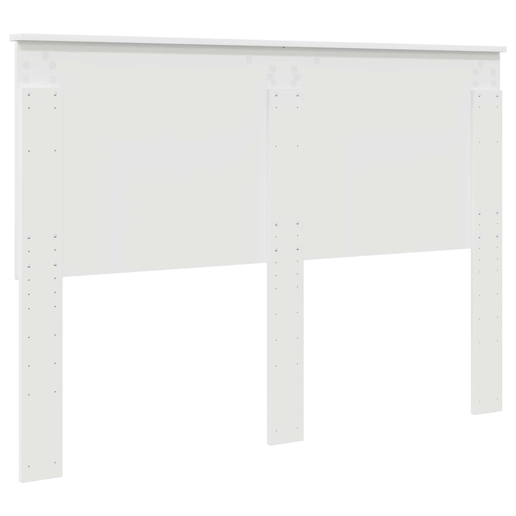 vidaXL Zagłówek Biały 100 cm Drewno inżynieryjne