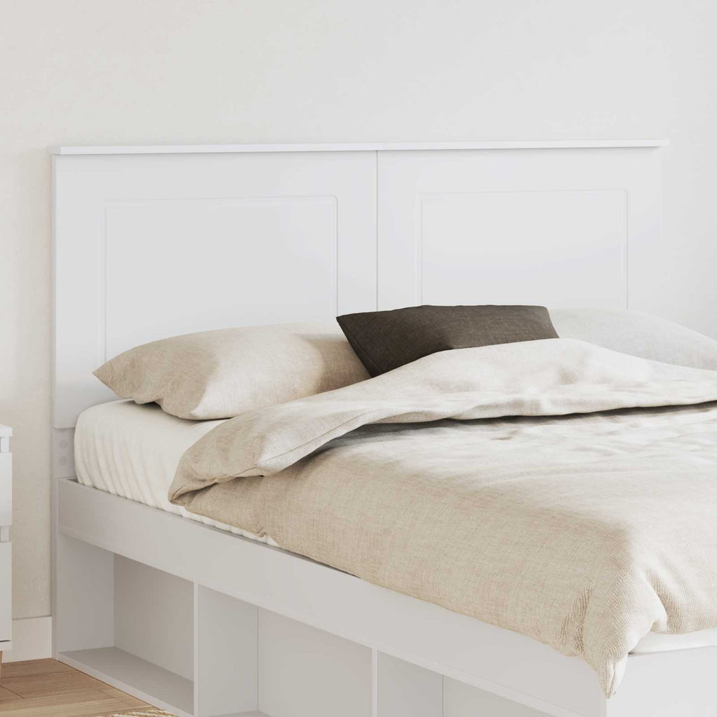 vidaXL Zagłówek Biały 100 cm Drewno inżynieryjne