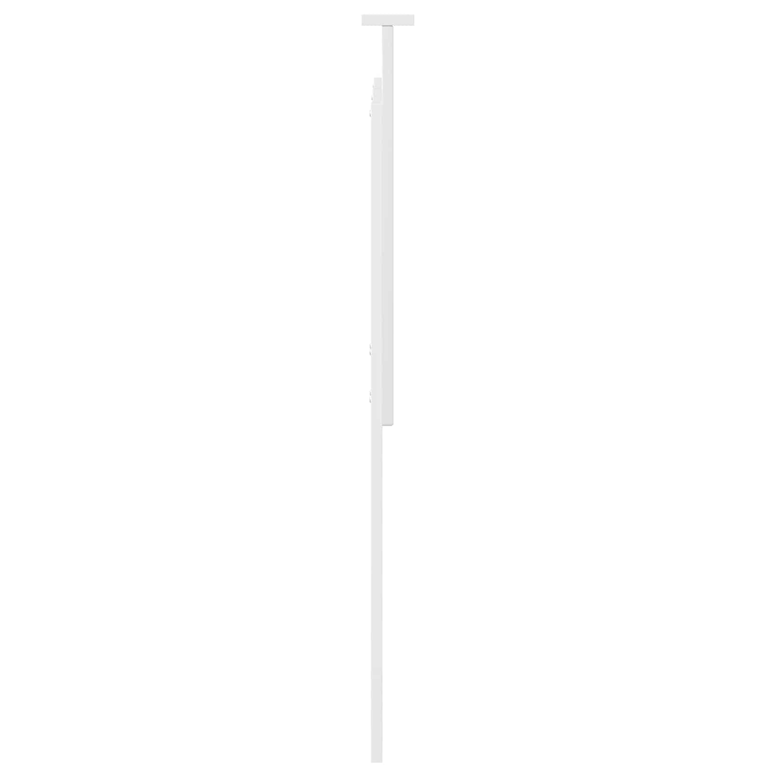 vidaXL Zagłówek Biały 100 cm Drewno inżynieryjne