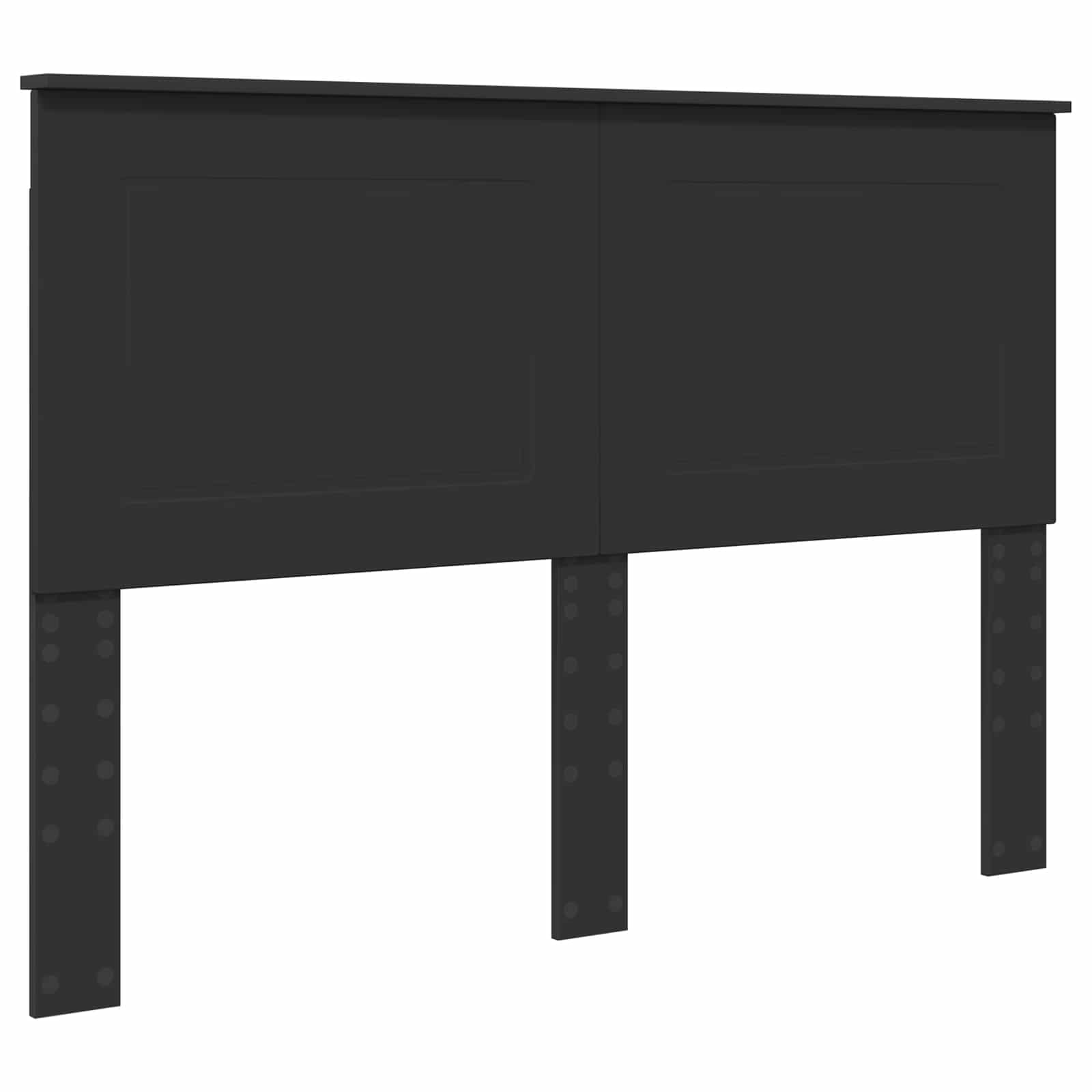 vidaXL Zagłówek Czarny Dąb 100 cm Drewno inżynieryjne