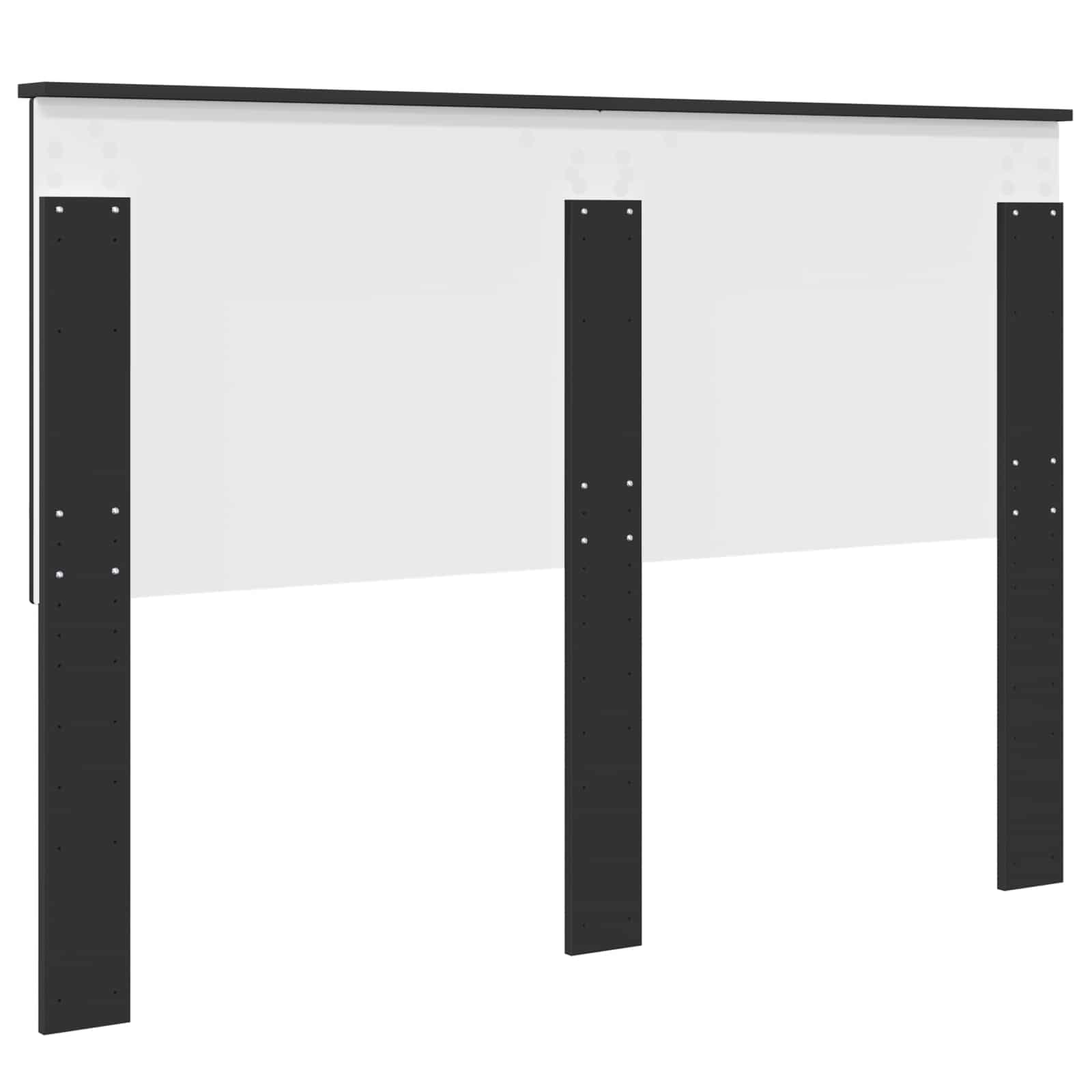 vidaXL Zagłówek Czarny Dąb 100 cm Drewno inżynieryjne