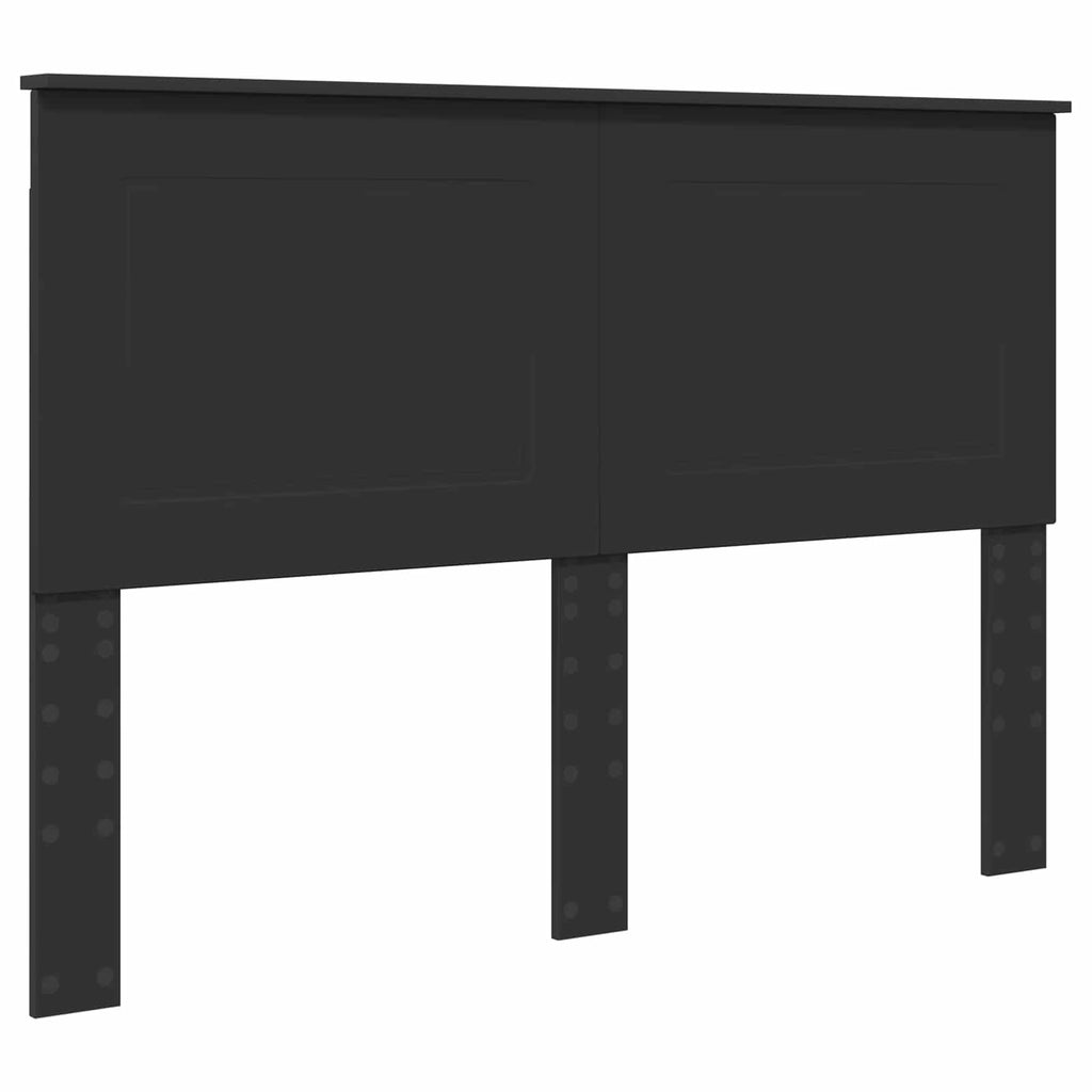 vidaXL Zagłówek Czarny Dąb 100 cm Drewno inżynieryjne