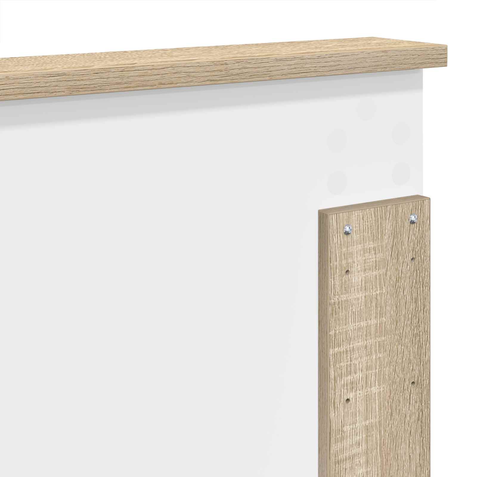 vidaXL Zagłówek Dąb Sonoma 100 cm Drewno inżynieryjne