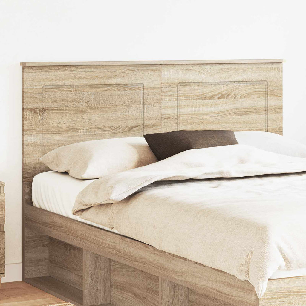 vidaXL Zagłówek Dąb Sonoma 100 cm Drewno inżynieryjne