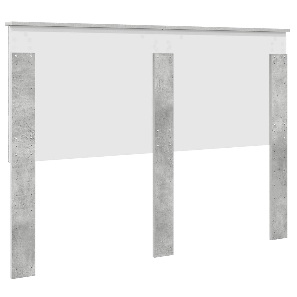 vidaXL Zagłówek Betonowy Szary 100 cm Drewno inżynieryjne