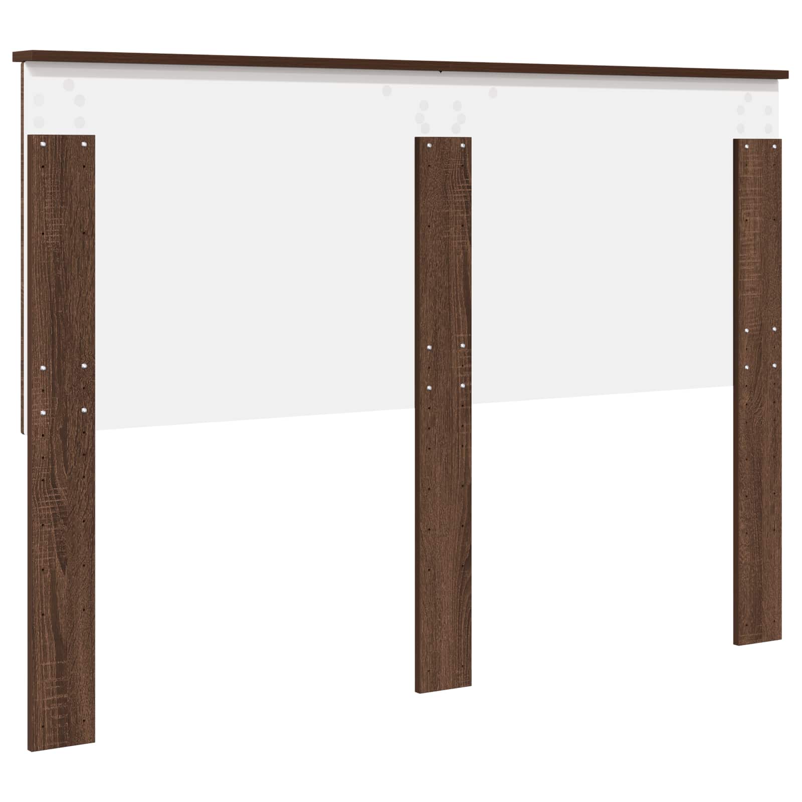 vidaXL Zagłówek Dąb brązowy 100 cm Drewno inżynieryjne