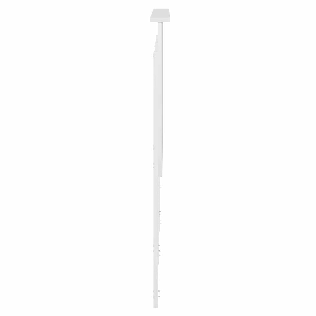 vidaXL Zagłówek Błyszcząca biel 100 cm Drewno inżynieryjne