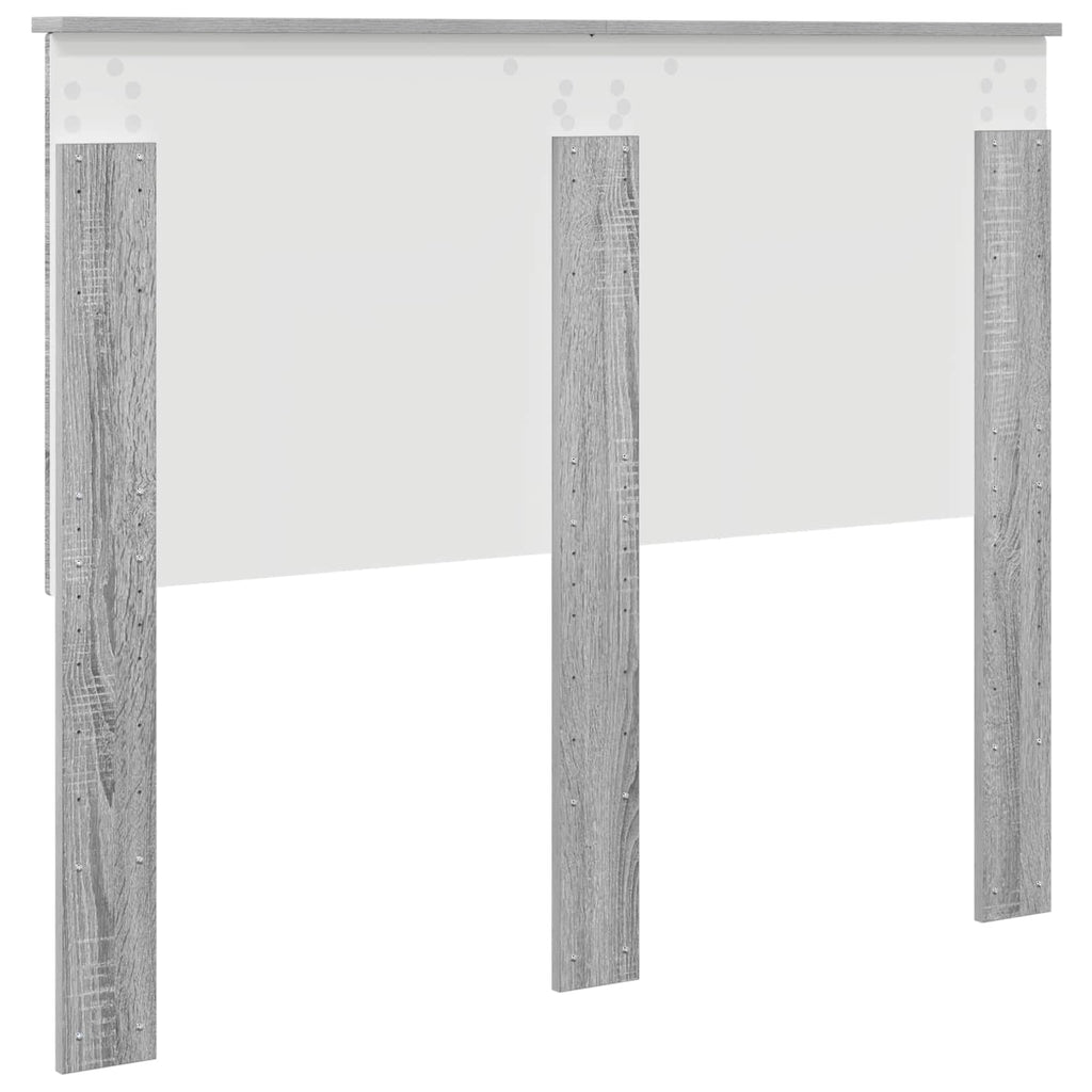 vidaXL Zagłówek Szary Sonoma 100 cm Drewno inżynieryjne
