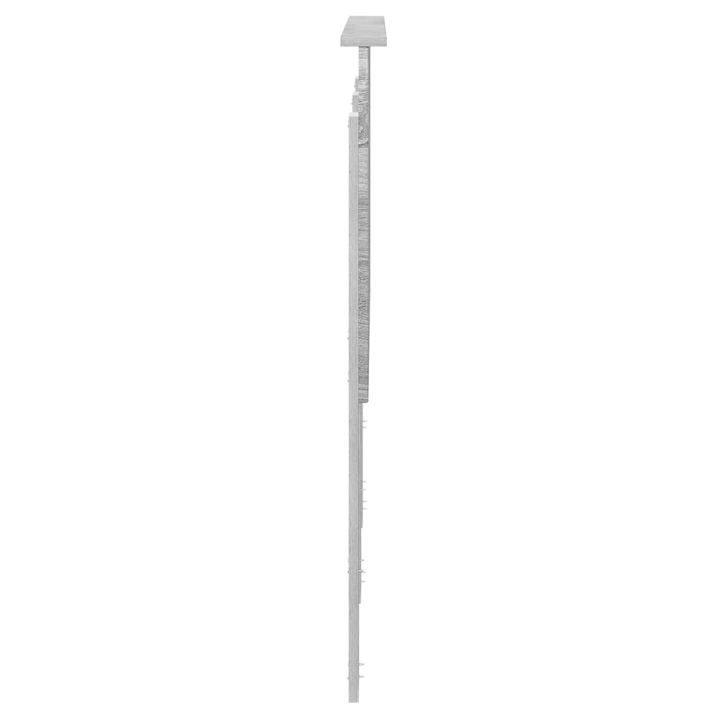 vidaXL Zagłówek Szary Sonoma 100 cm Drewno inżynieryjne