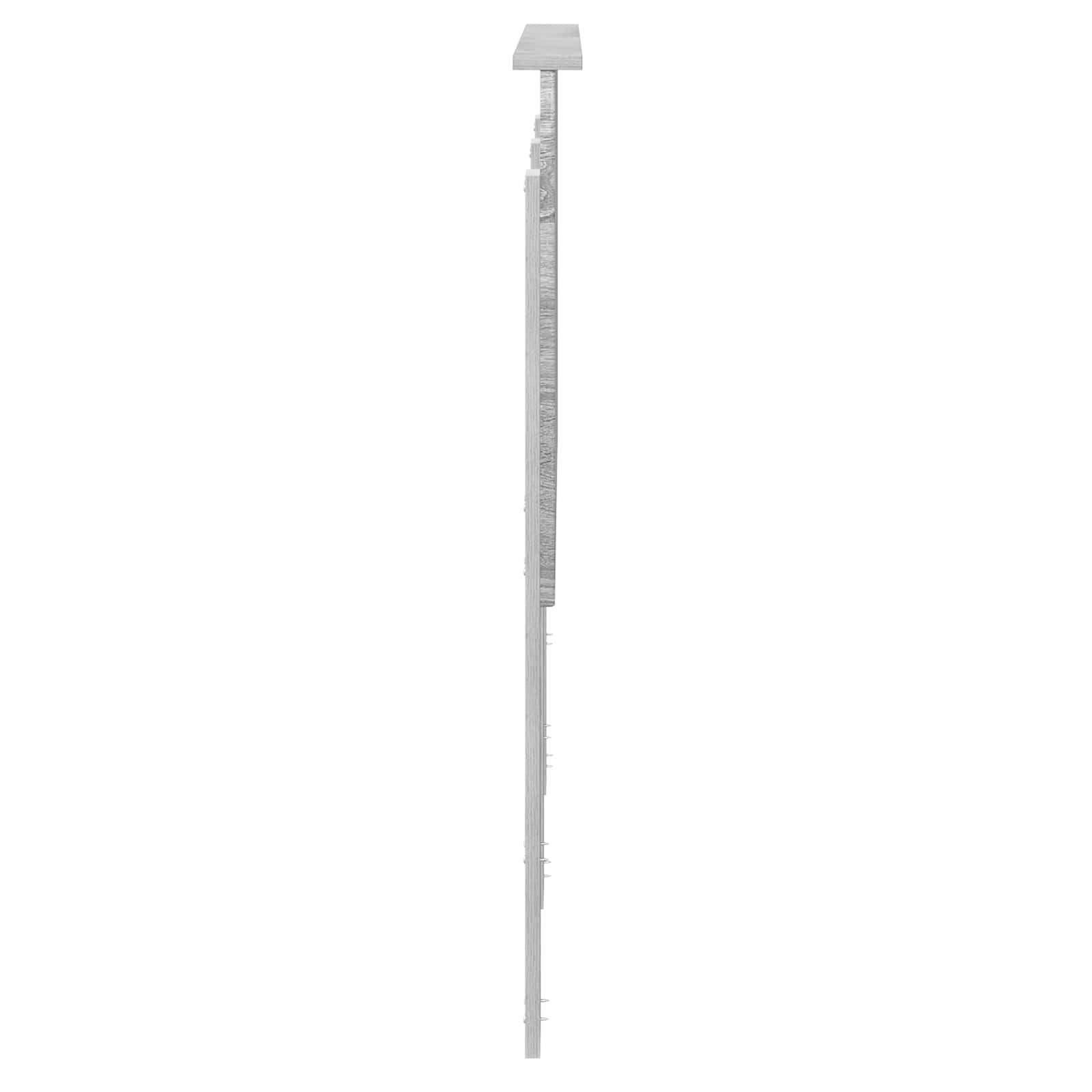 vidaXL Zagłówek Szary Sonoma 100 cm Drewno inżynieryjne