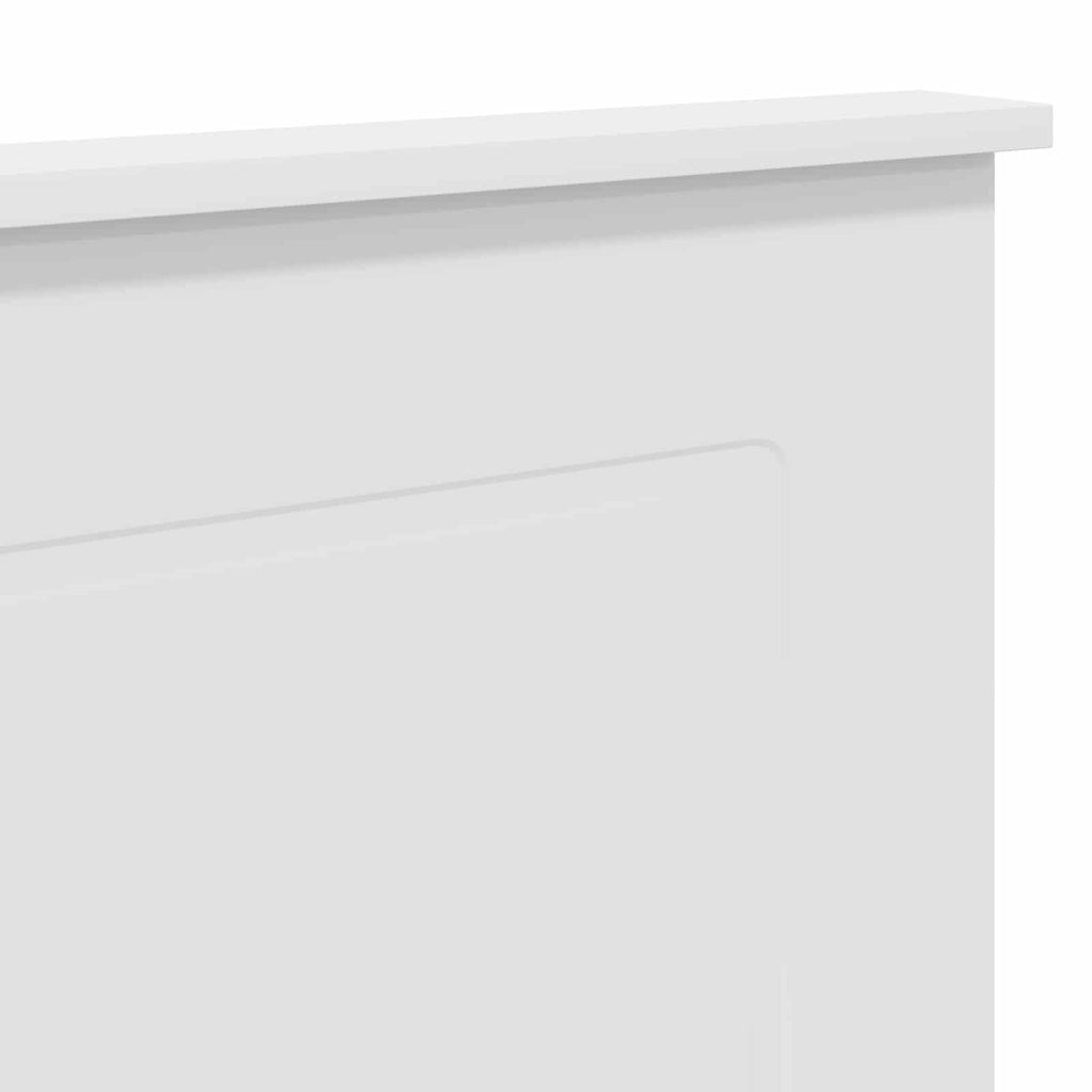 vidaXL Zagłówek Biały 100 cm Drewno inżynieryjne