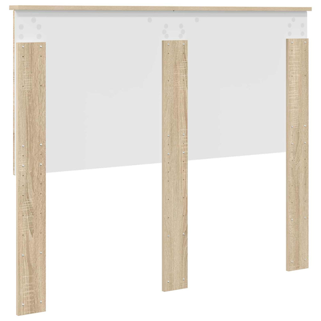 vidaXL Zagłówek Dąb Sonoma 100 cm Drewno inżynieryjne