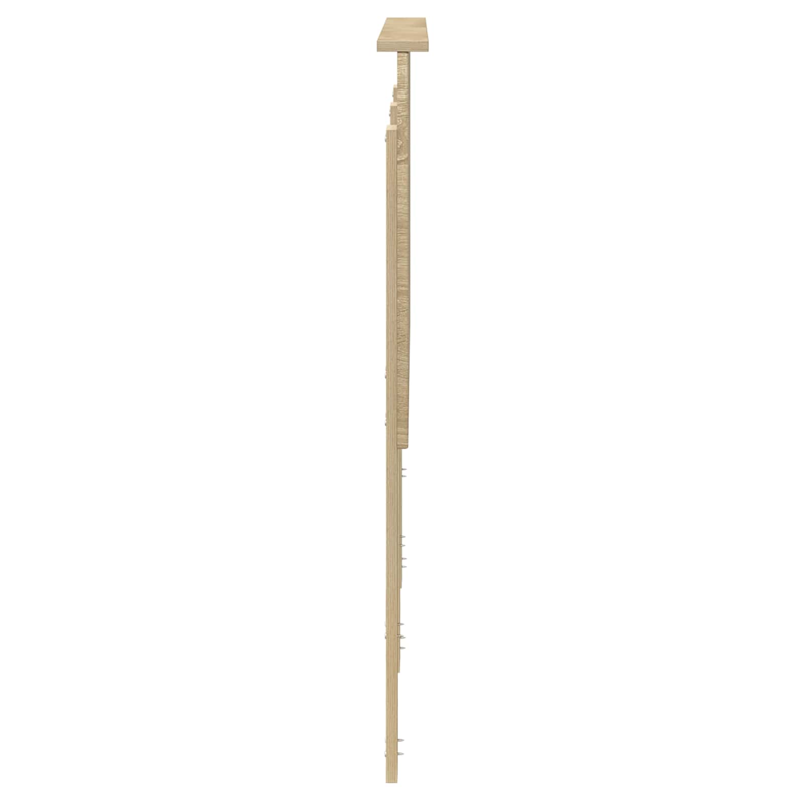 vidaXL Zagłówek Dąb Sonoma 100 cm Drewno inżynieryjne