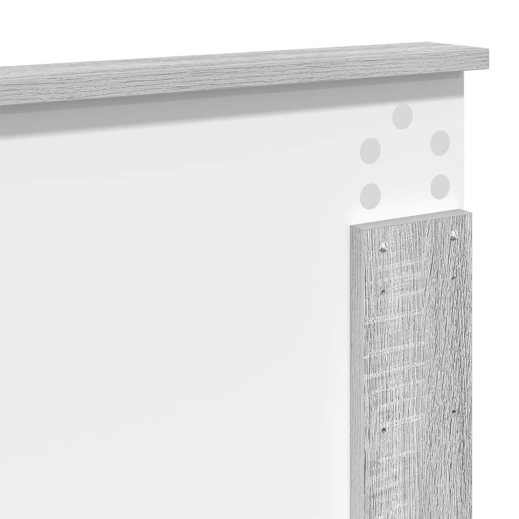 vidaXL Zagłówek Szary Sonoma 100 cm Drewno inżynieryjne