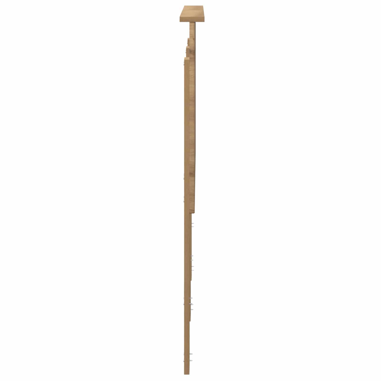 vidaXL Zagłówek Dąb Rzemieślniczy 100 cm Drewno inżynieryjne