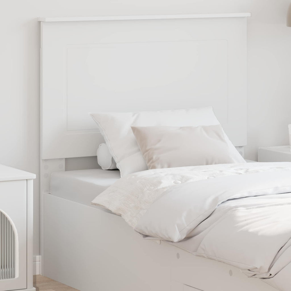 vidaXL Zagłówek Biały 100 cm Drewno inżynieryjne