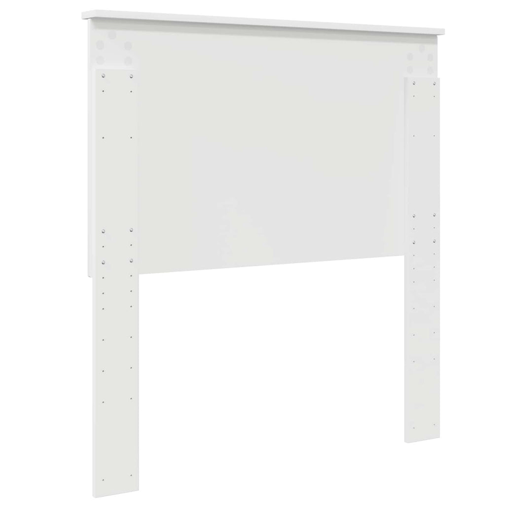 vidaXL Zagłówek Biały 100 cm Drewno inżynieryjne