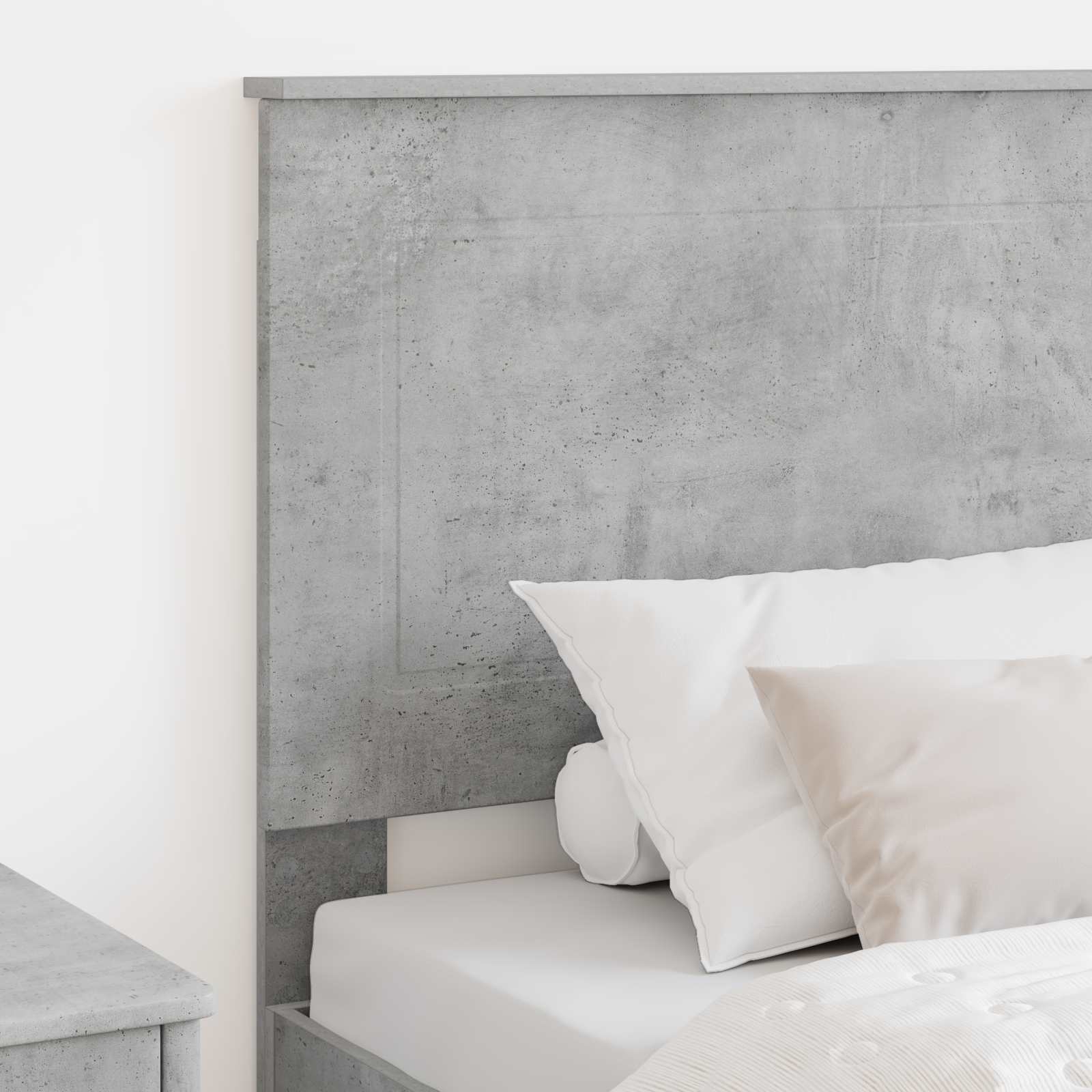 vidaXL Zagłówek Betonowy Szary 100 cm Drewno inżynieryjne