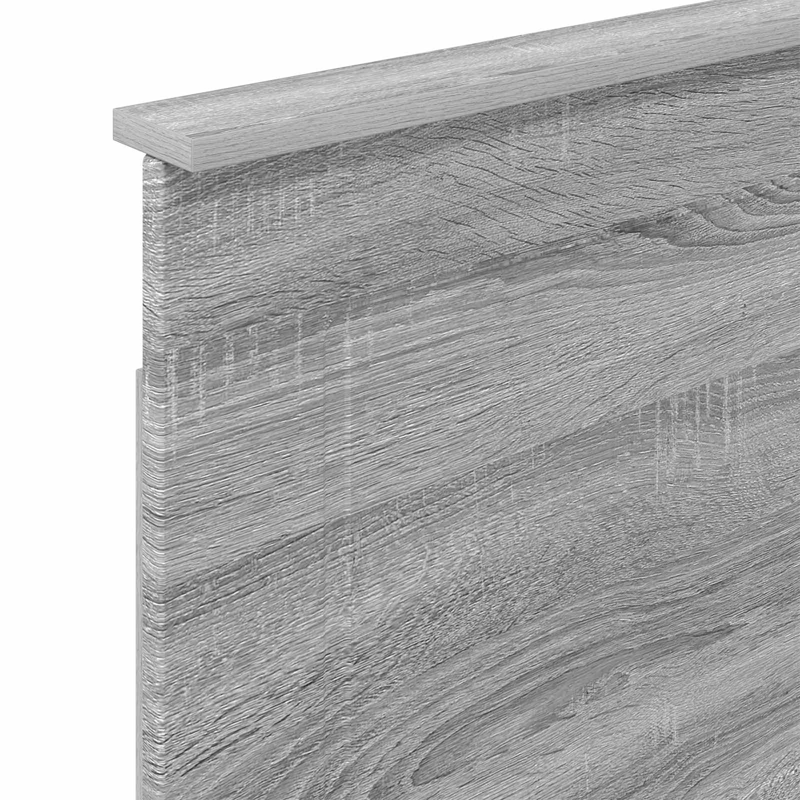 vidaXL Zagłówek Szary Sonoma 100 cm Drewno inżynieryjne
