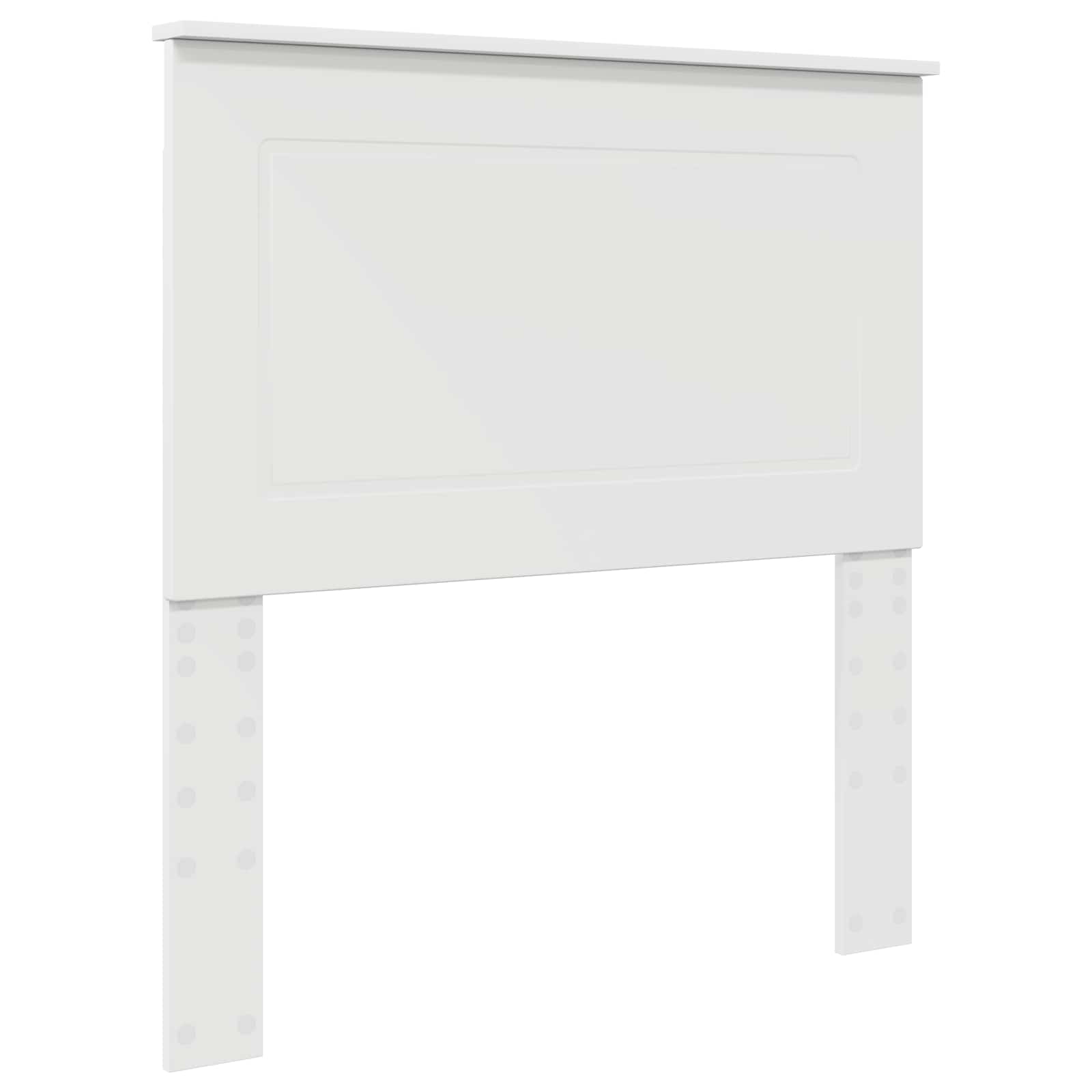 vidaXL Zagłówek Biały 100 cm Drewno inżynieryjne