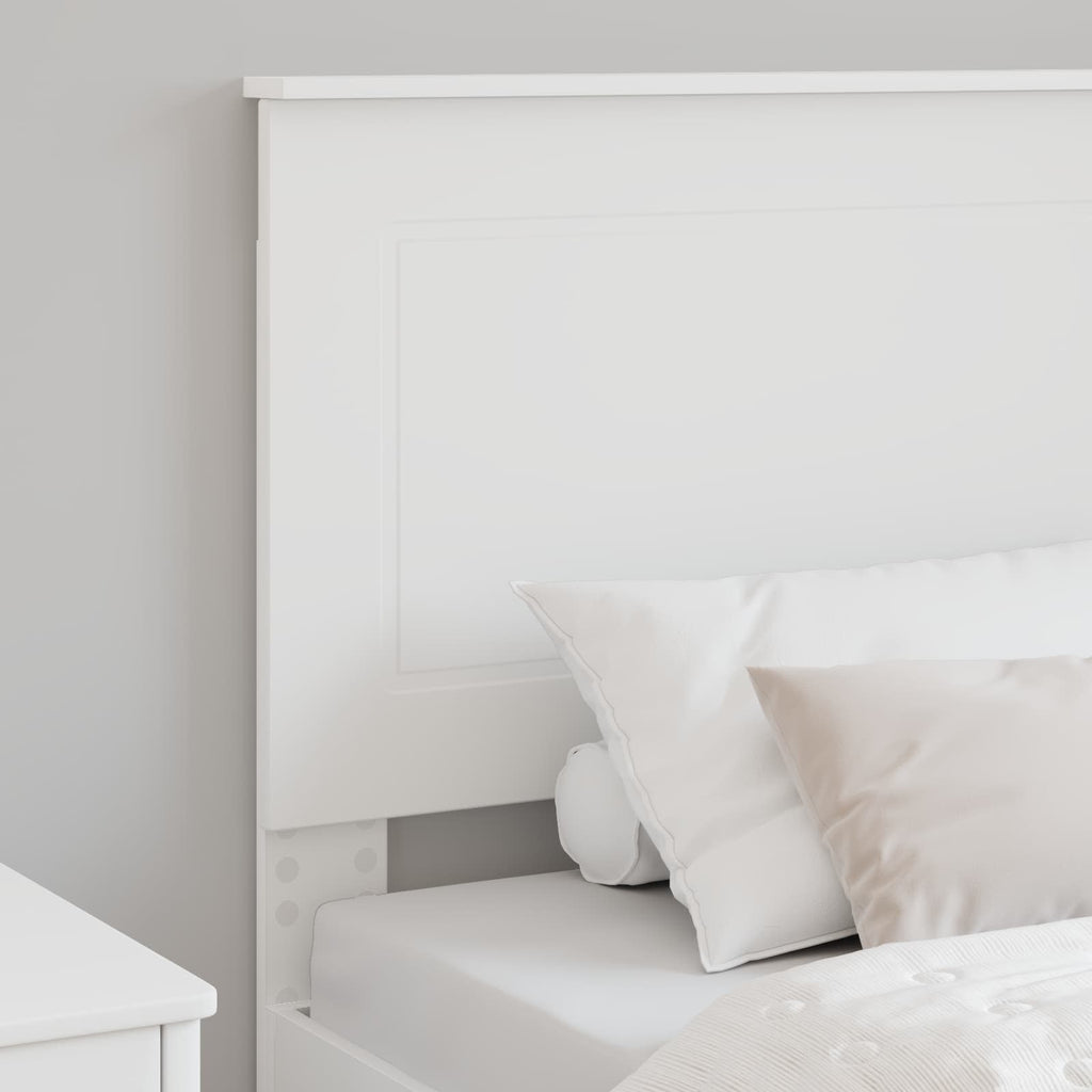 vidaXL Zagłówek Biały 100 cm Drewno inżynieryjne