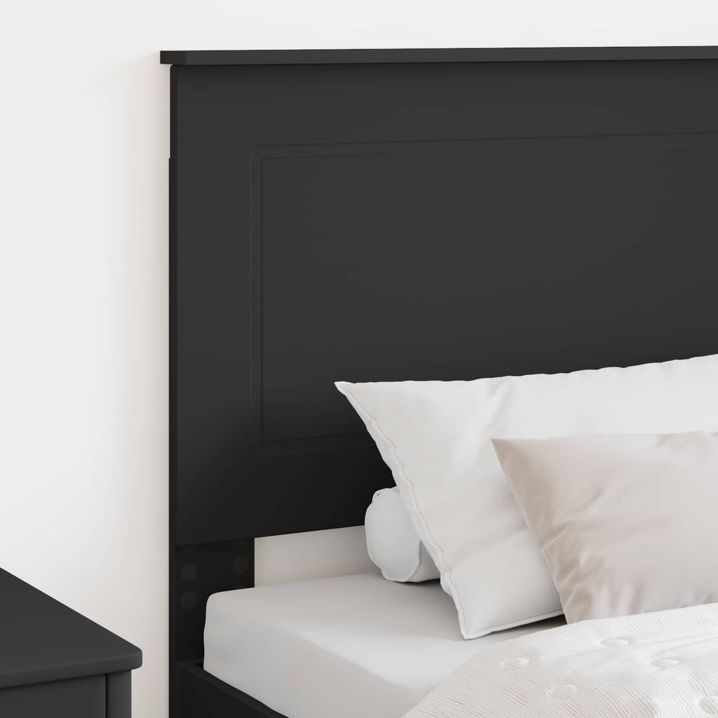 vidaXL Zagłówek Czarny Dąb 100 cm Drewno inżynieryjne