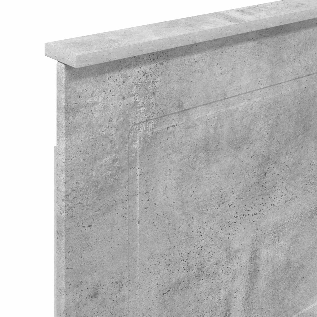 vidaXL Zagłówek Betonowy Szary 100 cm Drewno inżynieryjne