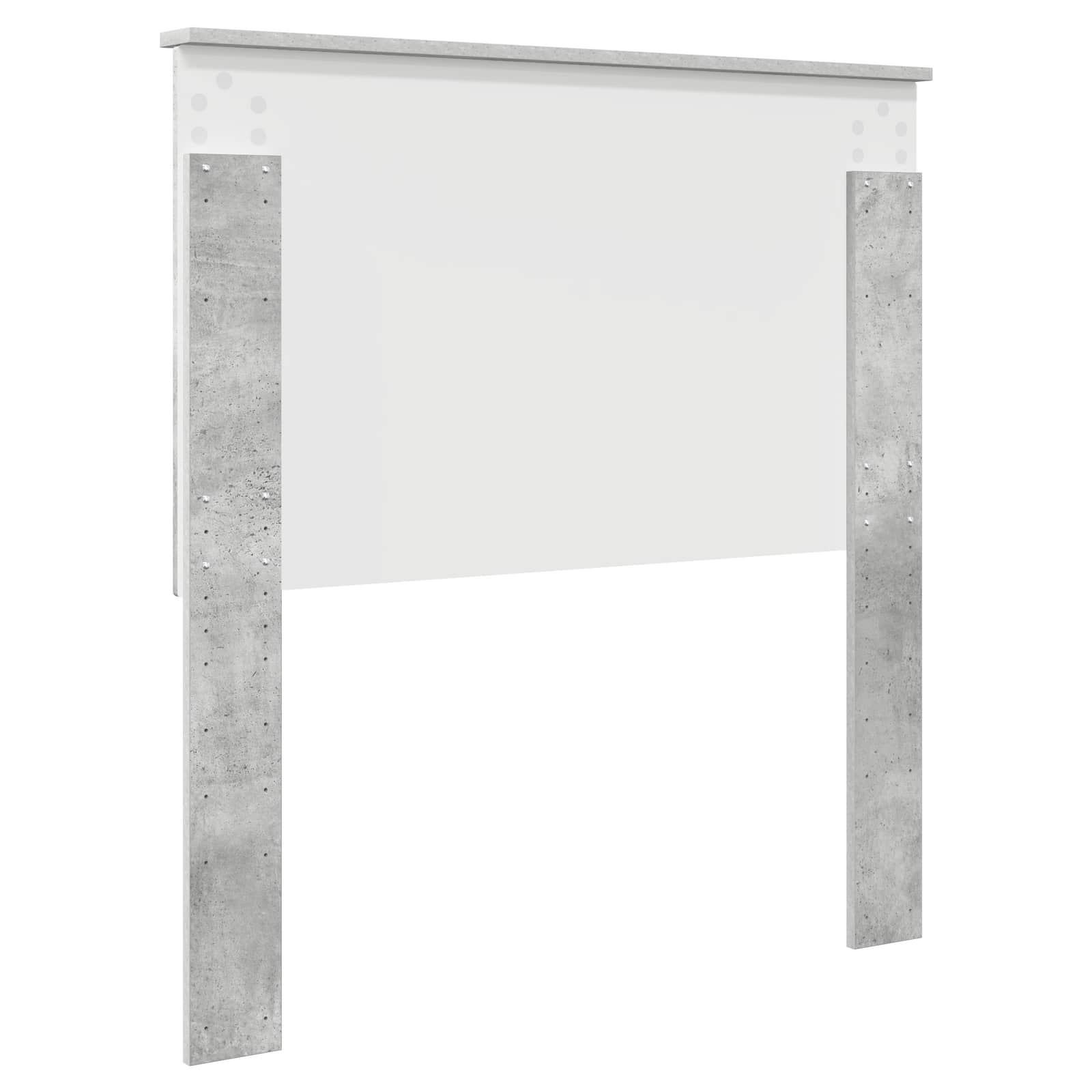 vidaXL Zagłówek Betonowy Szary 100 cm Drewno inżynieryjne