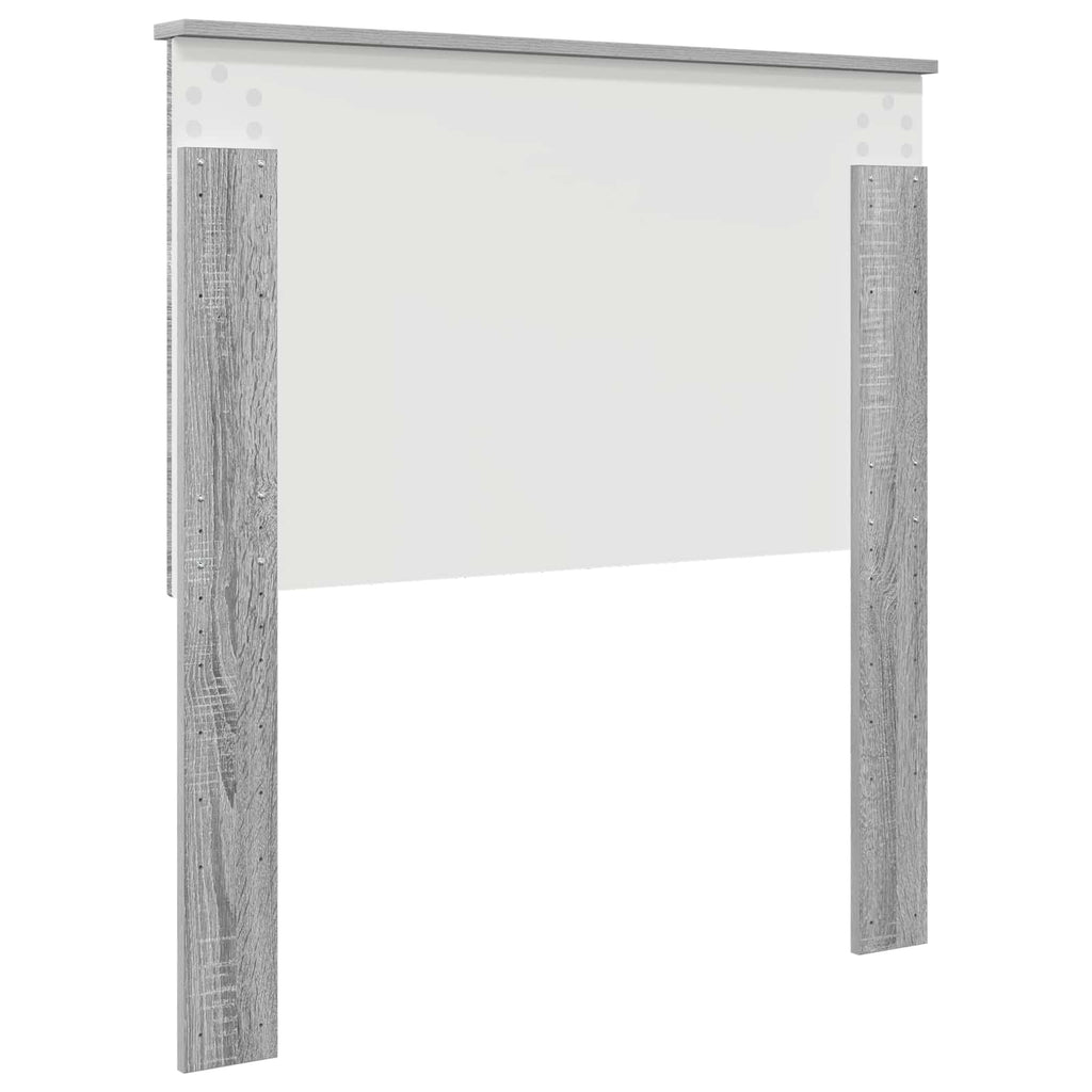 vidaXL Zagłówek Szary Sonoma 100 cm Drewno inżynieryjne