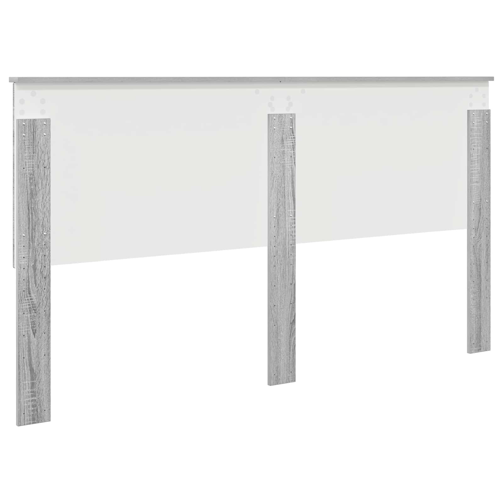 vidaXL Zagłówek Szary Sonoma 180 cm Materiał drewnopochodny
