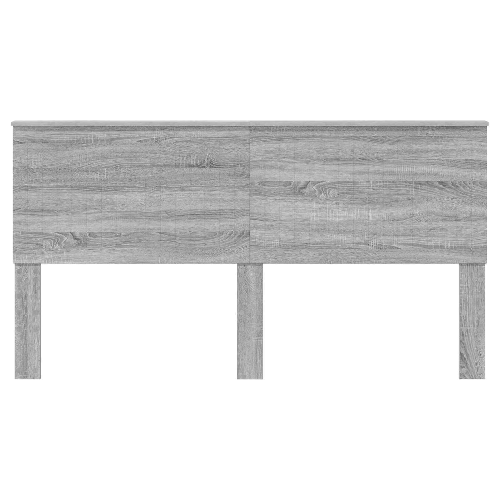 vidaXL Zagłówek Szary Sonoma 180 cm Materiał drewnopochodny