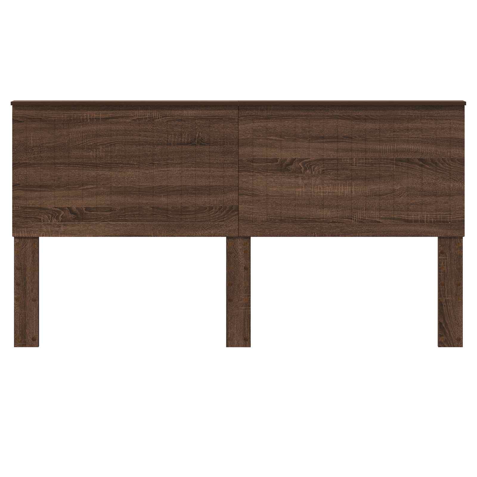 vidaXL Zagłówek Brązowy dąb 180 cm Materiał drewnopochodny