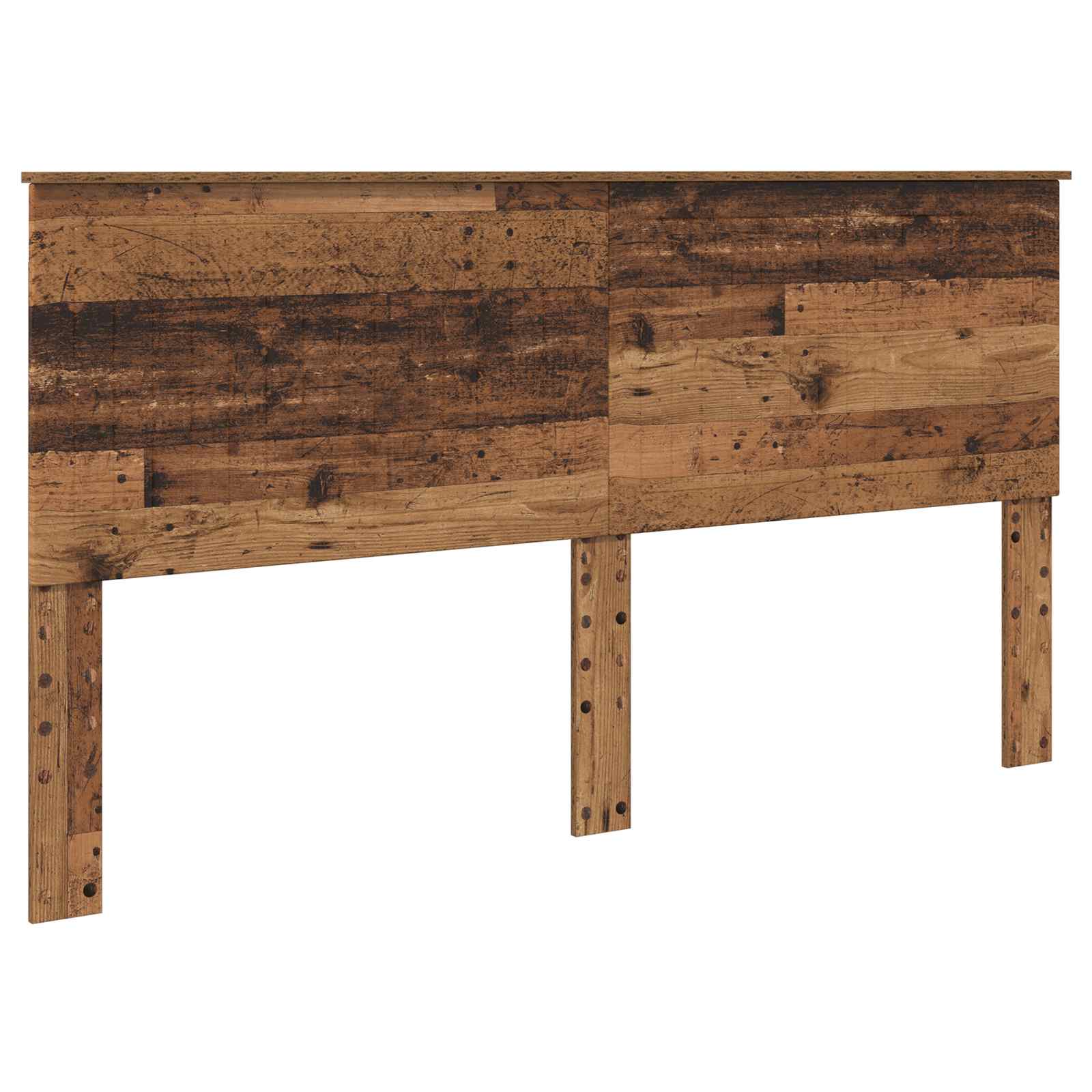 vidaXL Zagłówek Stare drewno 180 cm Materiał drewnopochodny