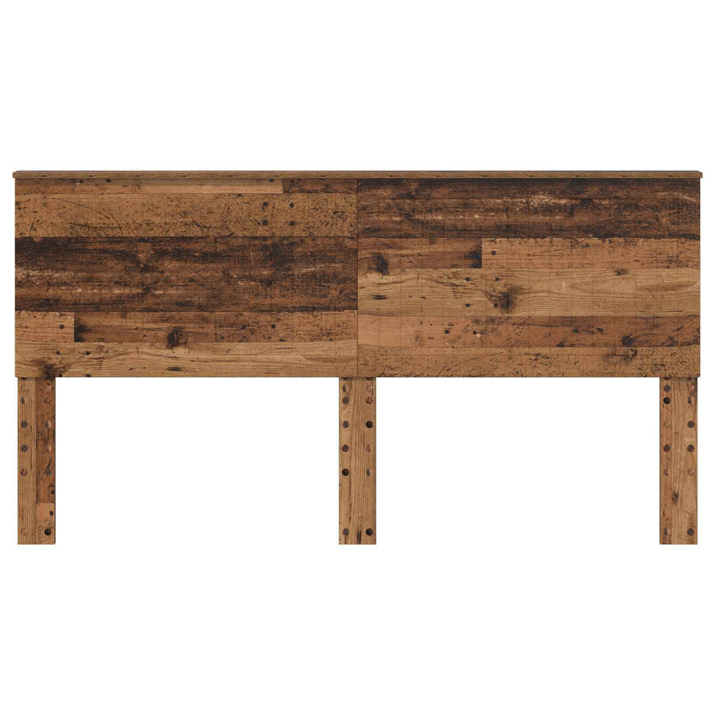 vidaXL Zagłówek Stare drewno 180 cm Materiał drewnopochodny