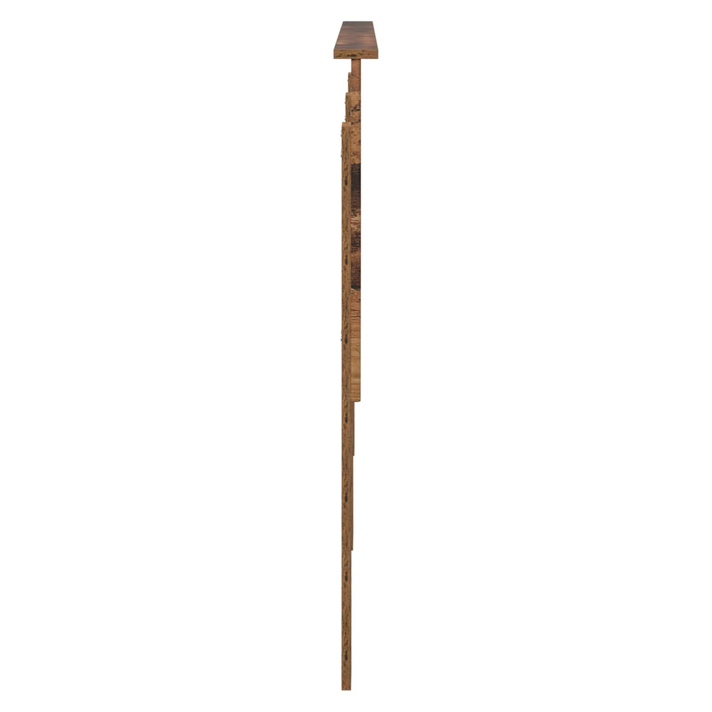 vidaXL Zagłówek Stare drewno 180 cm Materiał drewnopochodny