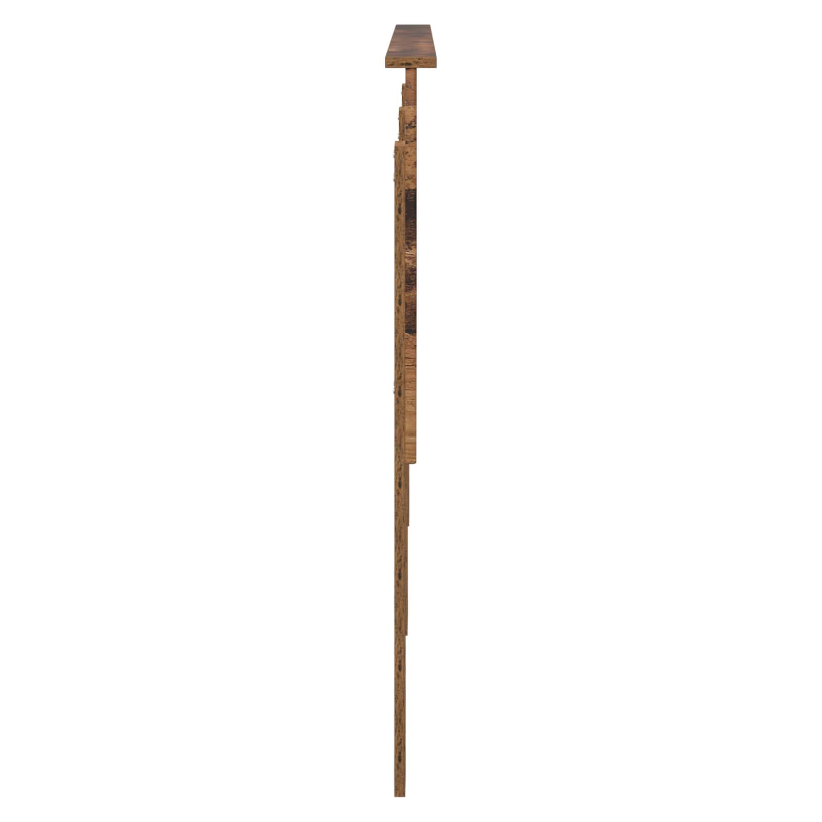 vidaXL Zagłówek Stare drewno 180 cm Materiał drewnopochodny