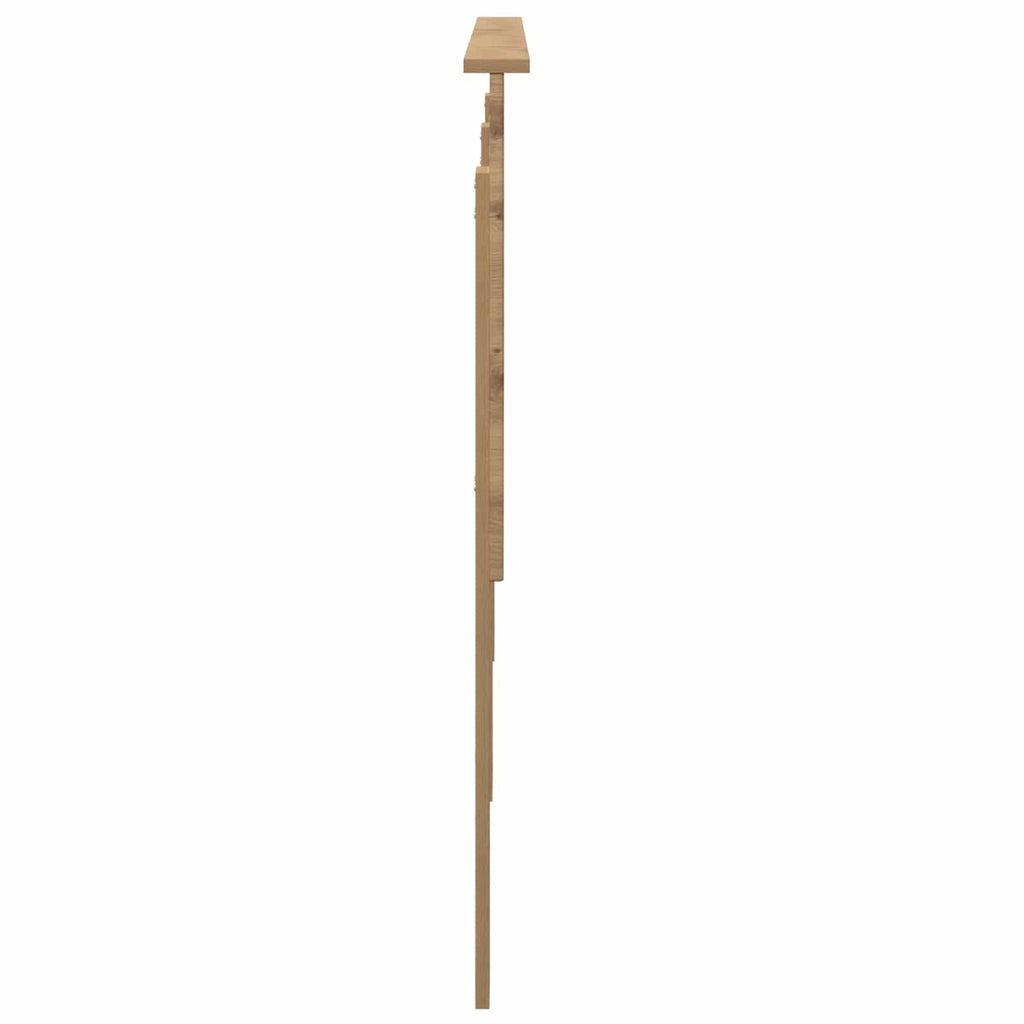 vidaXL Zagłówek Dąb rzemieślniczy 180 cm Materiał drewnopochodny