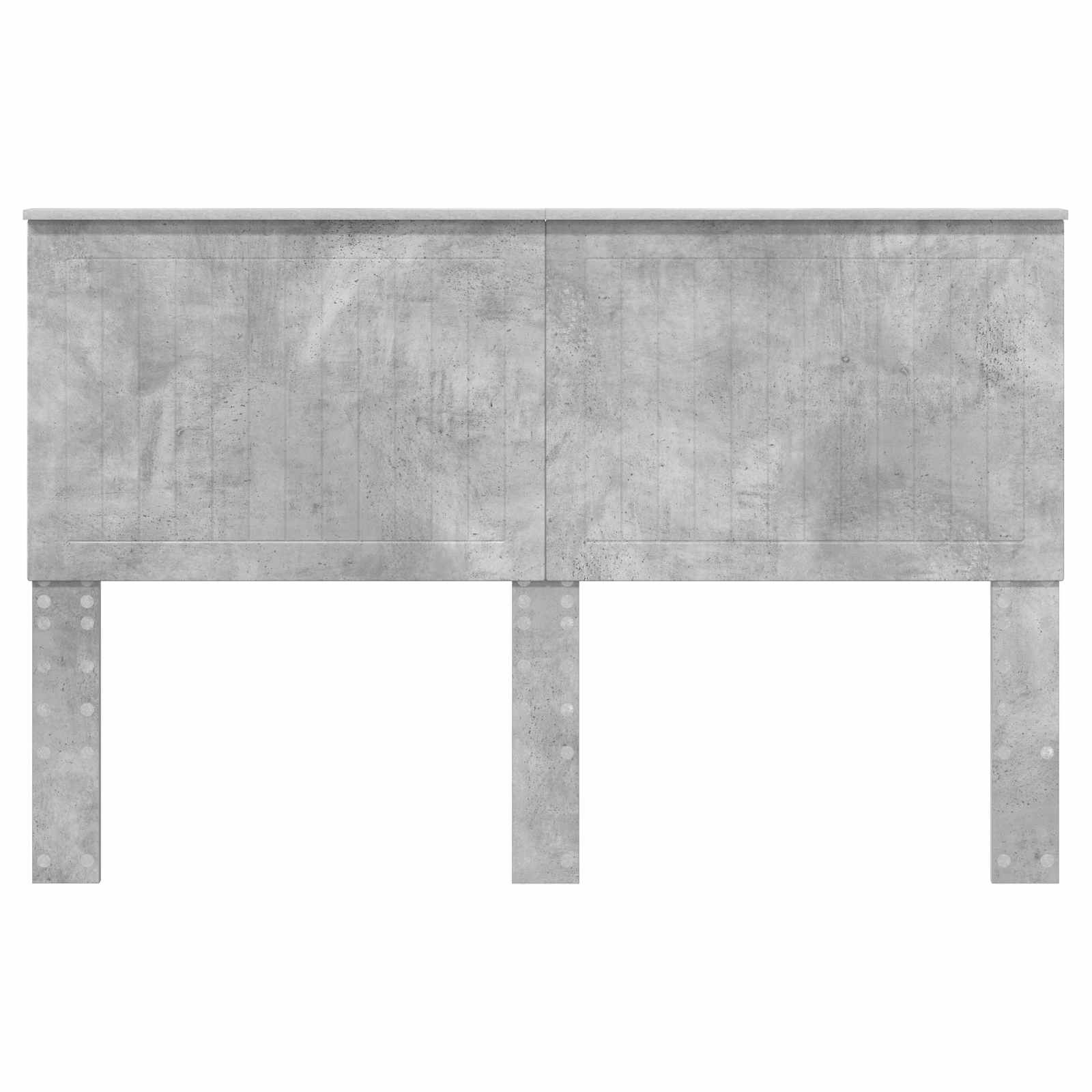 vidaXL Zagłówek Betonowy szary 150 cm Materiał drewnopochodny