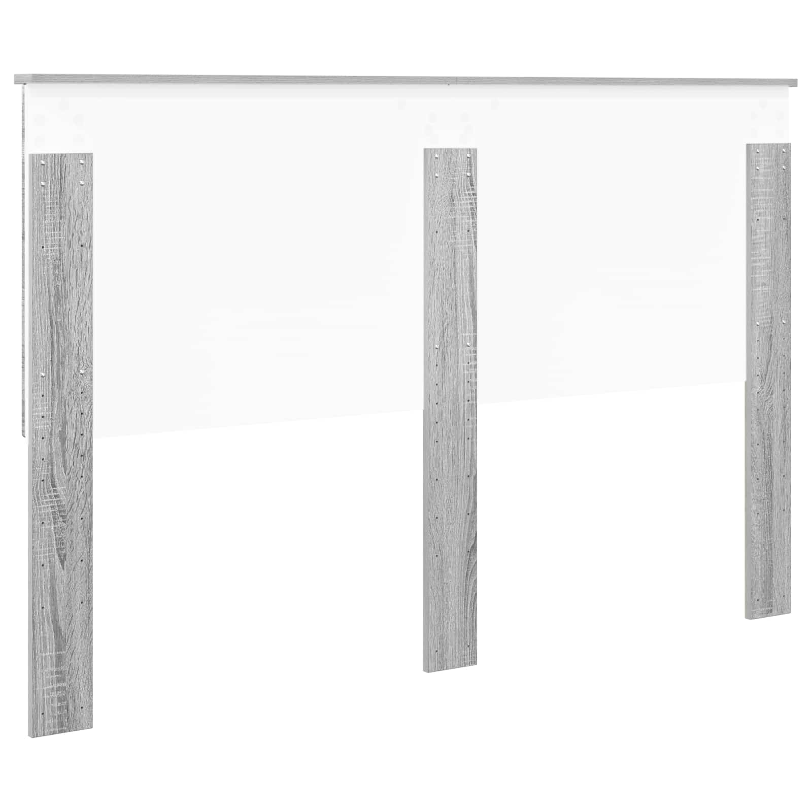 vidaXL Zagłówek Szary Sonoma Drewno inżynieryjne
