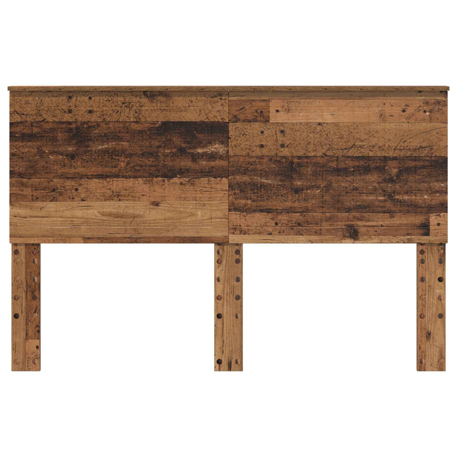 vidaXL Zagłówek Stare drewno 150 cm Materiał drewnopochodny