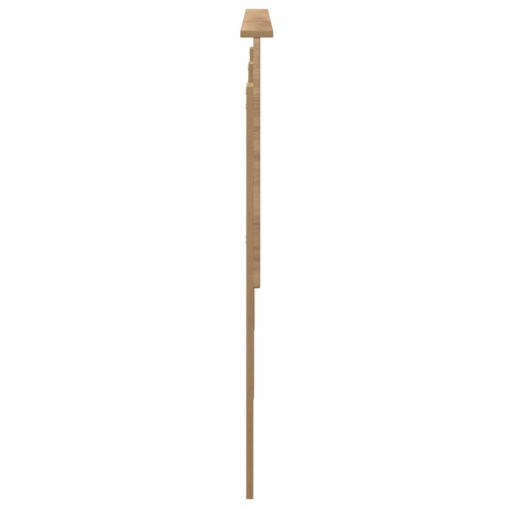 vidaXL Zagłówek Dąb rzemieślniczy 150 cm Materiał drewnopochodny