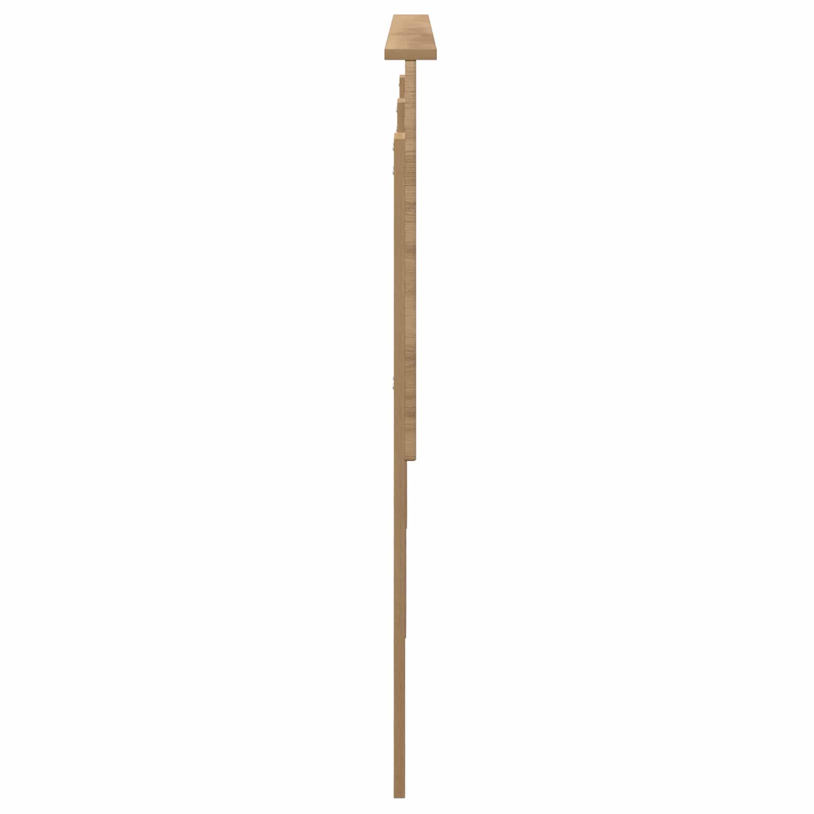vidaXL Zagłówek Dąb rzemieślniczy 150 cm Materiał drewnopochodny