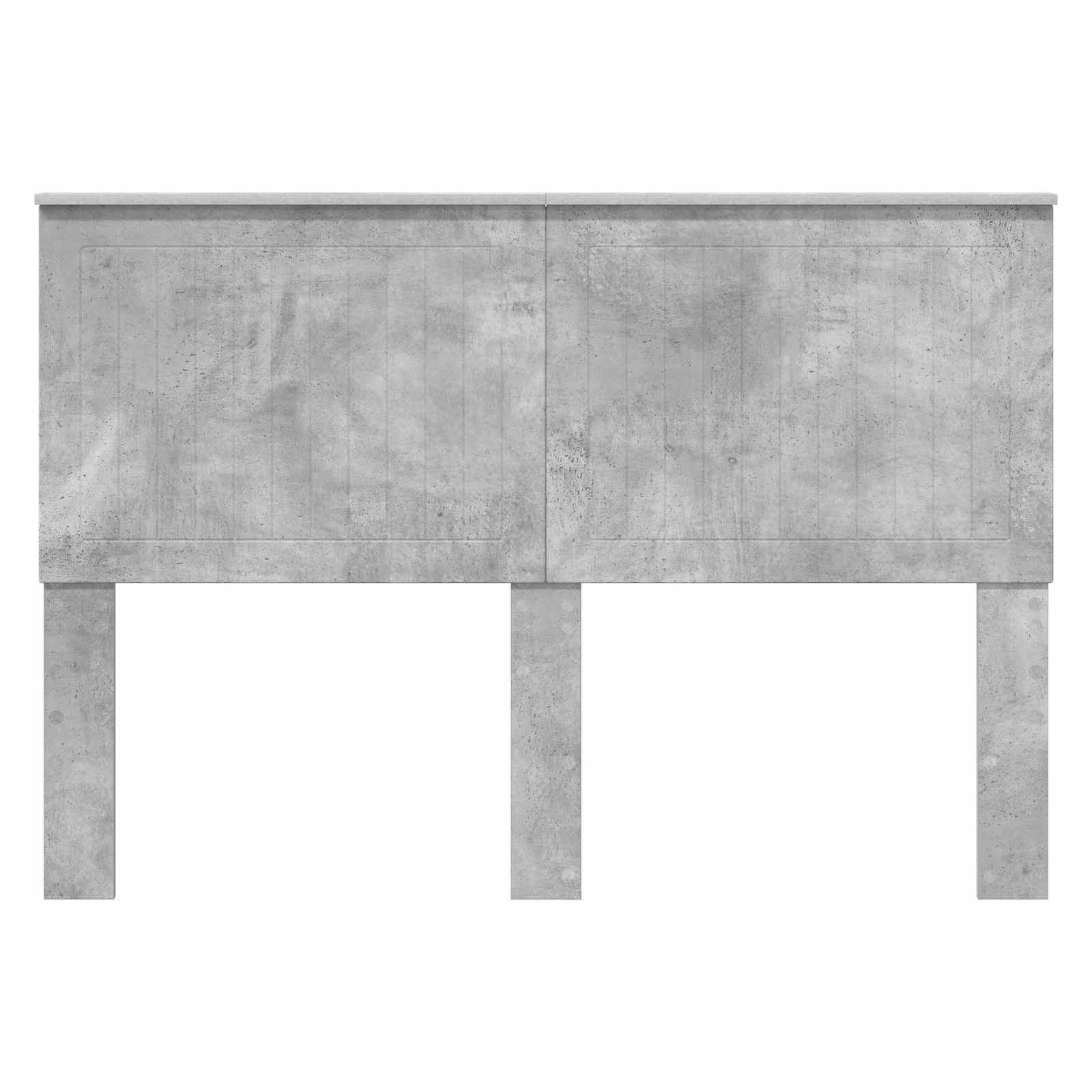vidaXL Zagłówek Betonowy szary 140 cm Materiał drewnopochodny